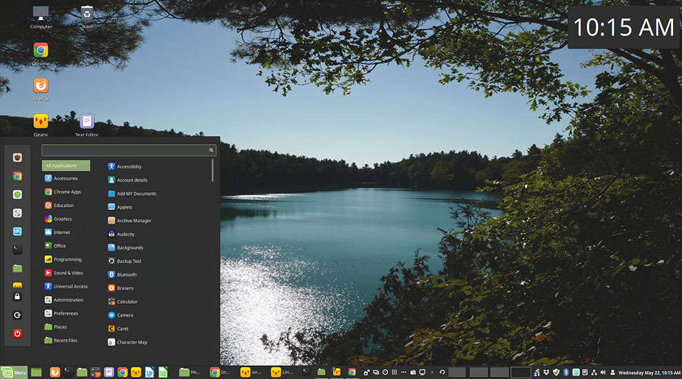 Linux Mint Desktop